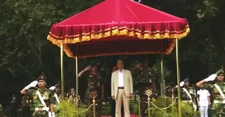 বঙ্গভবনে রাষ্ট্রপতি মির্জা ফখরুলের প্রথম কার্যদিবস, ‘গার্ড অব অনারে’ বরণ